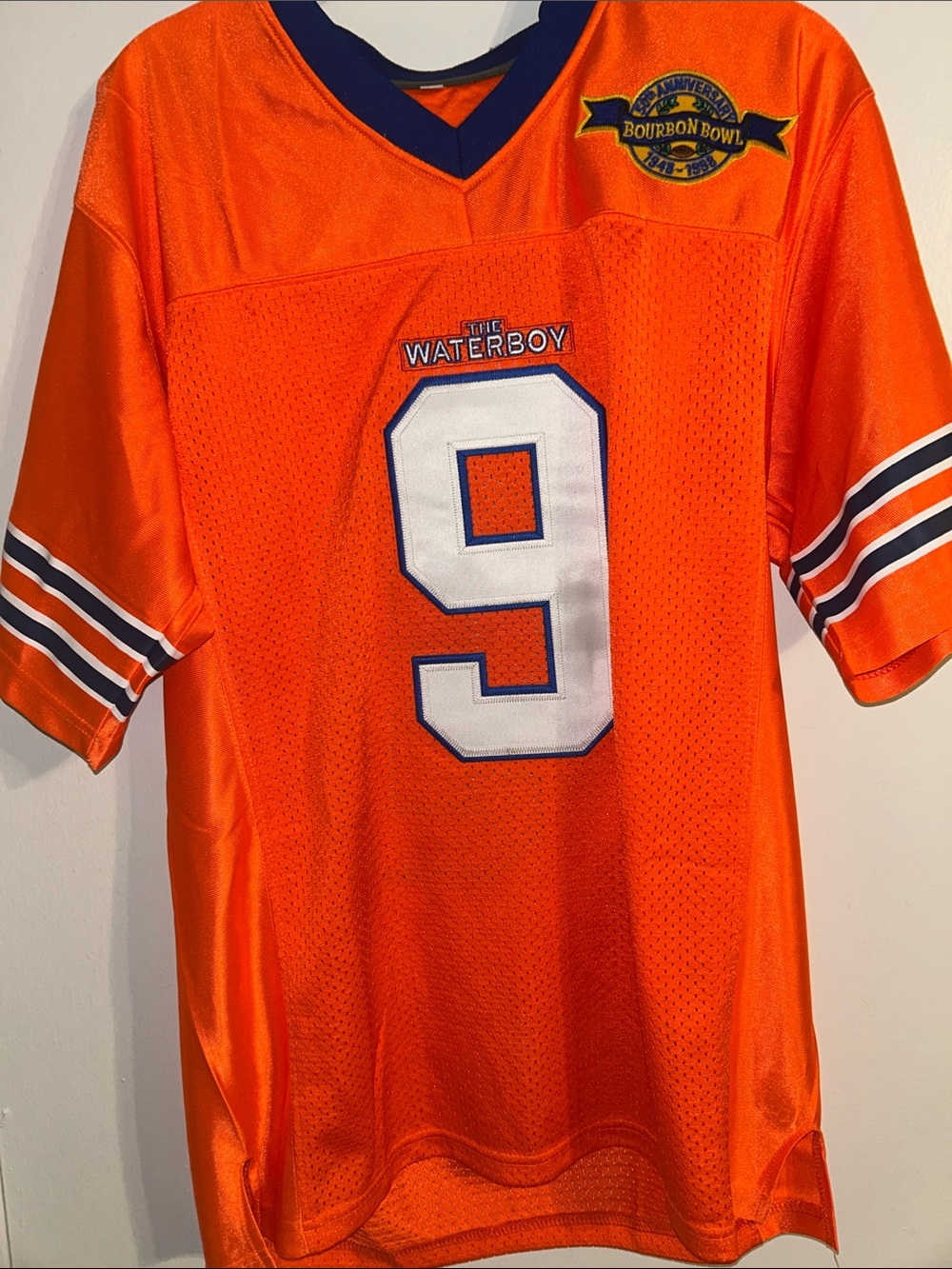 #9 Orange Football Jersey